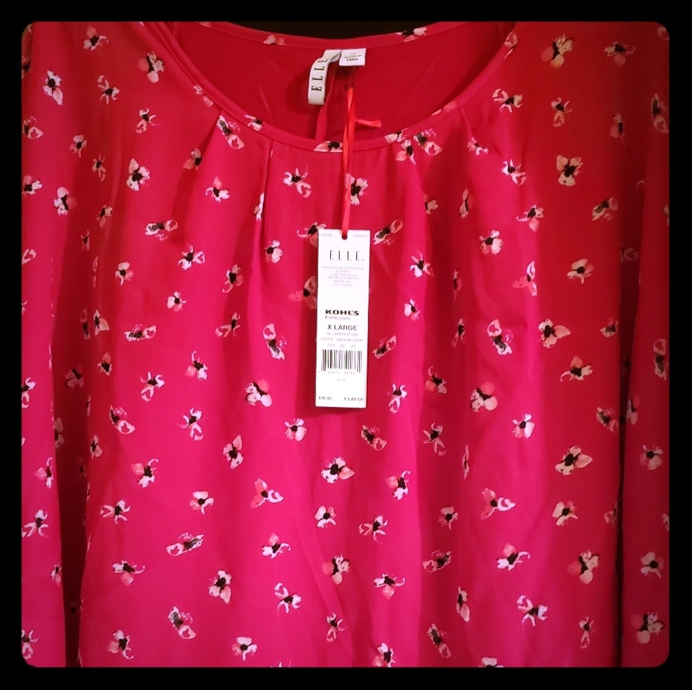ELLE Womens Blouse